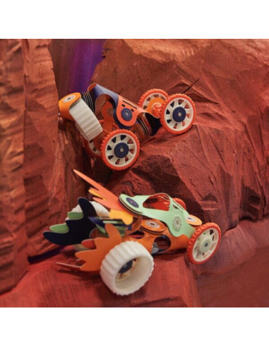 CL-MARS-OB-1,Clixo® joc magnetic de construit - Vehicule spatiale ( 30 piese)