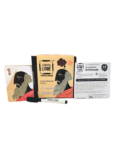 LC-033,Joc matematic Learning Cube® - Pe urmele lui Arhimede