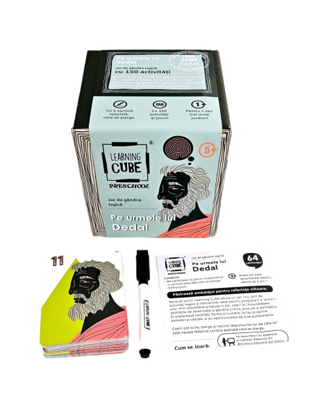 LC-034,Joc de logica Learning Cube® - Pe urmele lui Dedal