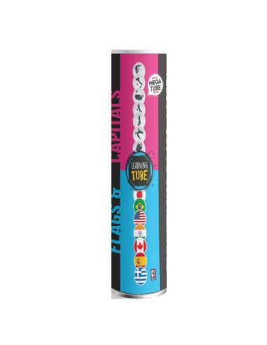 LT-027,Joc Learning Tube® - Steaguri & capitalele lumii