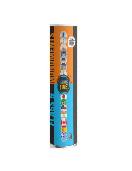 LT-028,Joc Learning Tube® - Steaguri & monumentele lumii