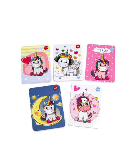 LC-039,Joc de atentie Learning Cube® - Micutii unicorni