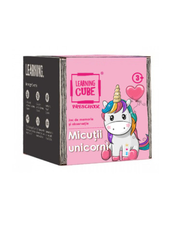 LC-039,Joc de atentie Learning Cube® - Micutii unicorni