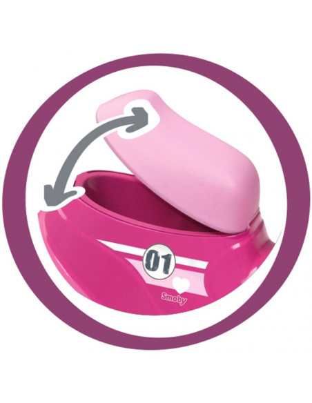 Scuter Smoby Scooter Ride-On pink,S7600721002