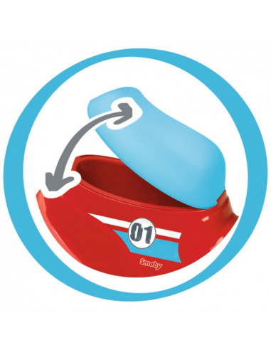 Scuter Smoby Scooter Ride-On red,S7600721003