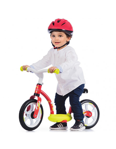 Bicicleta fara pedale Smoby Comfort red,S7600770122