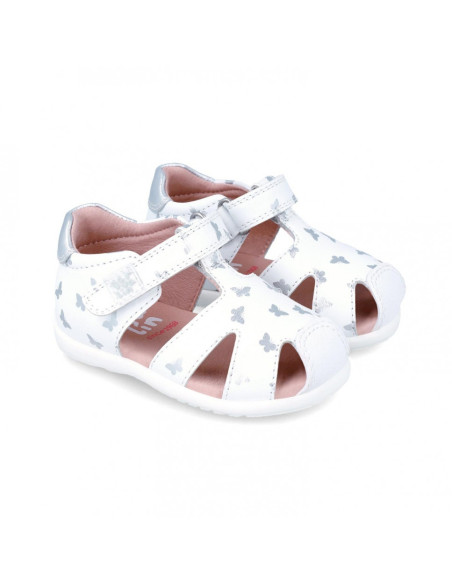 UP-242302-B-23,Sandale Primii Pasi pentru Copii Garvalin, blanco, Diverse marimi