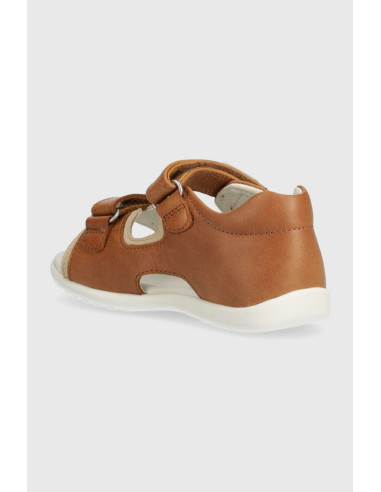 UP-242311-B-24,Sandale din piele pentru copii Garvalin, arena, Diverse marimi