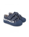 UP-242800-A-24,Tenisi canvas pentru copii Garvalin, azul marino, Diverse marimi