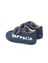 UP-242800-A-24,Tenisi canvas pentru copii Garvalin, azul marino, Diverse marimi