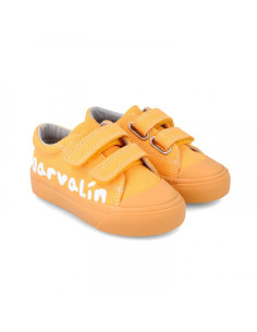 UP-242800-C-23,Tenisi canvas pentru copii Garvalin, amarillo, Diverse marimi