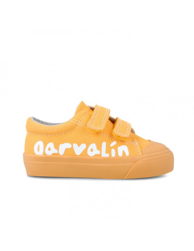 UP-242800-C-23,Tenisi canvas pentru copii Garvalin, amarillo, Diverse marimi
