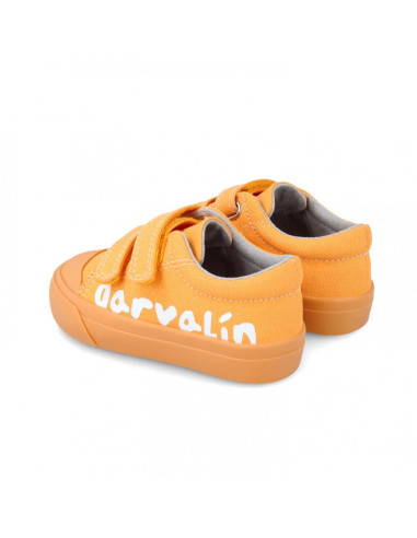 UP-242800-C-23,Tenisi canvas pentru copii Garvalin, amarillo, Diverse marimi
