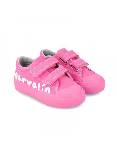 UP-242800-E-22,Tenisi canvas pentru copii Garvalin, rosa, Diverse marimi