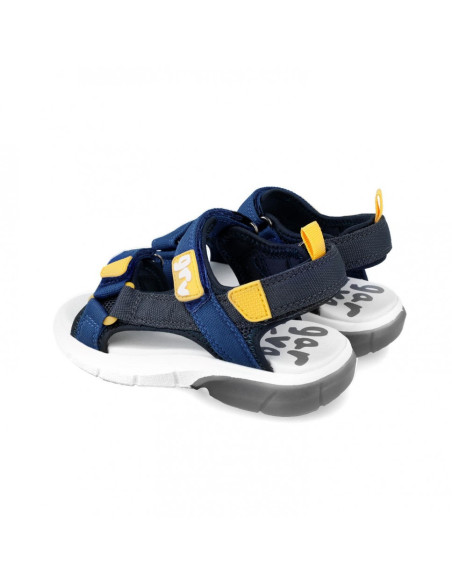 UP-242855-A-35,Sandale cu velcro pentru copii Garvalin, azul, Diverse marimi