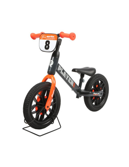 324QPPLA44,Balance bike Qplay Player portocaliu 324QPPLA44,Balance bike Qplay Player portocaliu