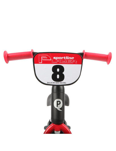 324QPPLA20,Balance bike Qplay Player Rosu 324QPPLA20,Balance bike Qplay Player Rosu