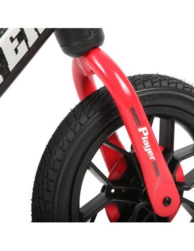 324QPPLA20,Balance bike Qplay Player Rosu 324QPPLA20,Balance bike Qplay Player Rosu