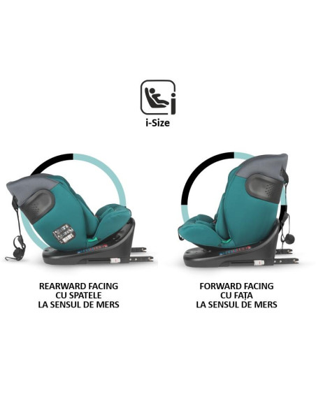 324085730,Scaun auto iSize 40-150 cm Coccolle Atira Hydra blue