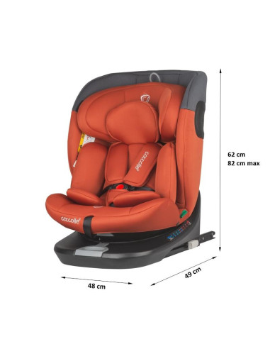 324085745,Scaun auto iSize 40-150 cm Coccolle Atira Cinnamon brown 324085745,Scaun auto iSize 40-150 cm Coccolle Atira Cinnamon brown