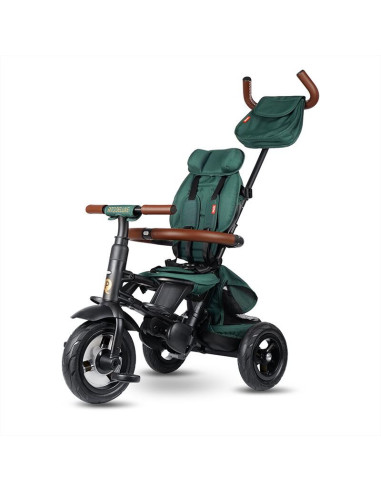 324038180D,Tricicleta pliabila QPlay Rito Deluxe Verde