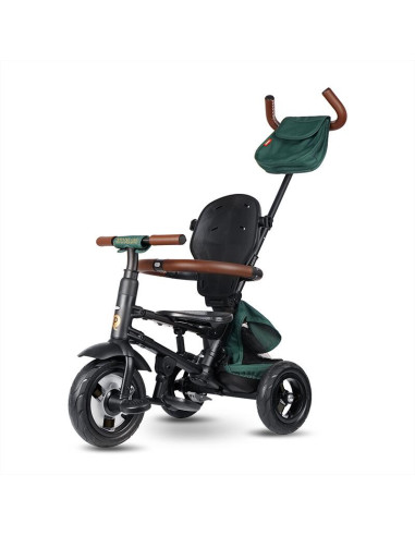 324038180D,Tricicleta pliabila QPlay Rito Deluxe Verde