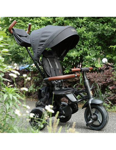 324038160D,Tricicleta pliabila Qplay Rito Deluxe Negru 324038160D,Tricicleta pliabila Qplay Rito Deluxe Negru