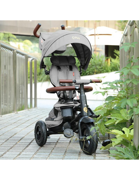 324038171D,Tricicleta pliabila Qplay Rito Deluxe Gri