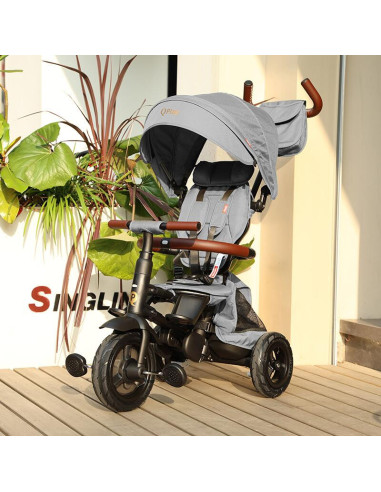 324038171D,Tricicleta pliabila Qplay Rito Deluxe Gri