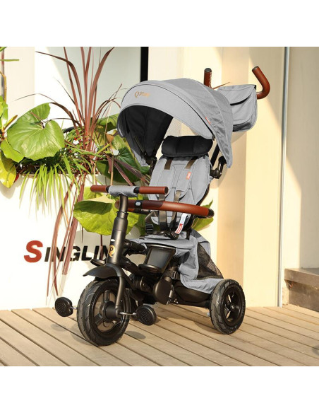 324038171D,Tricicleta pliabila Qplay Rito Deluxe Gri