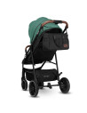 BN-LO-ALEXIA_GREEN_FOREST,Carucior sport, Lionelo, Alexia, 6 luni+, Cu geanta pentru parinti, Amortizoare, Suport pentru biberon