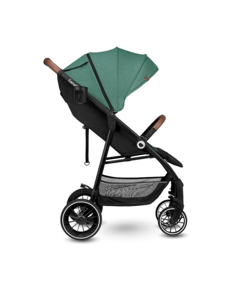 BN-LO-ALEXIA_GREEN_FOREST,Carucior sport, Lionelo, Alexia, 6 luni+, Cu geanta pentru parinti, Amortizoare, Suport pentru biberon
