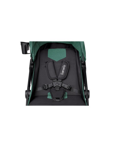 BN-LO-ALEXIA_GREEN_FOREST,Carucior sport, Lionelo, Alexia, 6 luni+, Cu geanta pentru parinti, Amortizoare, Suport pentru biberon