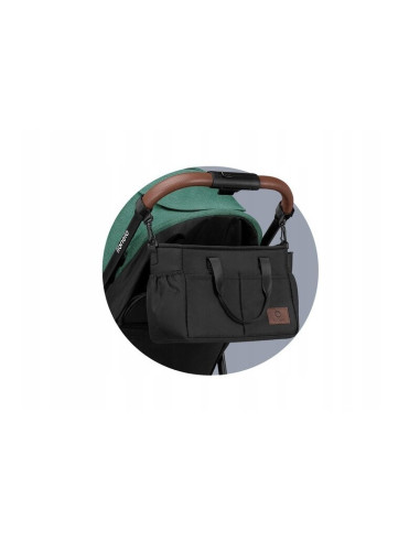 BN-LO-ALEXIA_GREEN_FOREST,Carucior sport, Lionelo, Alexia, 6 luni+, Cu geanta pentru parinti, Amortizoare, Suport pentru biberon