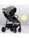 BN-LO-ALEXIA_GREEN_FOREST,Carucior sport, Lionelo, Alexia, 6 luni+, Cu geanta pentru parinti, Amortizoare, Suport pentru biberon