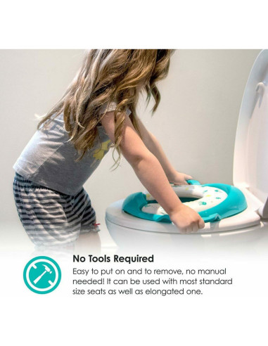 BN-BBL-B0112-P,Reductor toaleta, BBluv, Poti, Cu perna confortabila si detasabila, Fara BPA, Pink