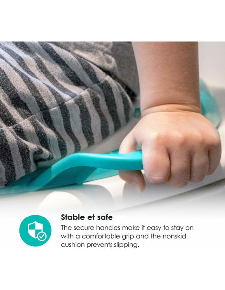 BN-BBL-B0112-P,Reductor toaleta, BBluv, Poti, Cu perna confortabila si detasabila, Fara BPA, Pink