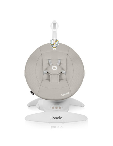 BN-LO-IRIS_BEIGE_SAND,Balansoar, Lionelo, Iris, 2 in 1, Rotire 360 grade, Electric, Cu 3 moduri de leganare, Cu 5 trepte de vite