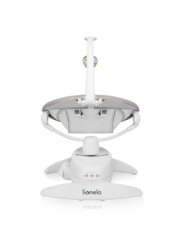 BN-LO-IRIS_BEIGE_SAND,Balansoar, Lionelo, Iris, 2 in 1, Rotire 360 grade, Electric, Cu 3 moduri de leganare, Cu 5 trepte de vite