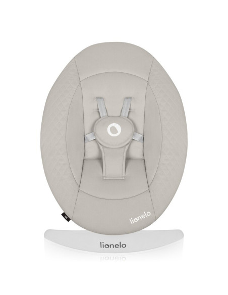 BN-LO-IRIS_BEIGE_SAND,Balansoar, Lionelo, Iris, 2 in 1, Rotire 360 grade, Electric, Cu 3 moduri de leganare, Cu 5 trepte de vite