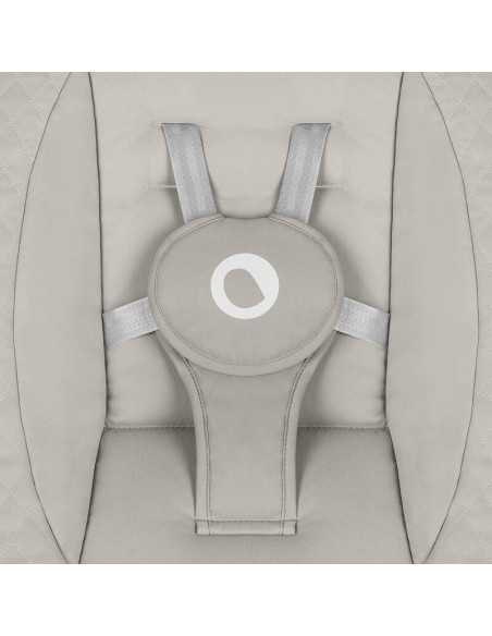 BN-LO-IRIS_BEIGE_SAND,Balansoar, Lionelo, Iris, 2 in 1, Rotire 360 grade, Electric, Cu 3 moduri de leganare, Cu 5 trepte de vite