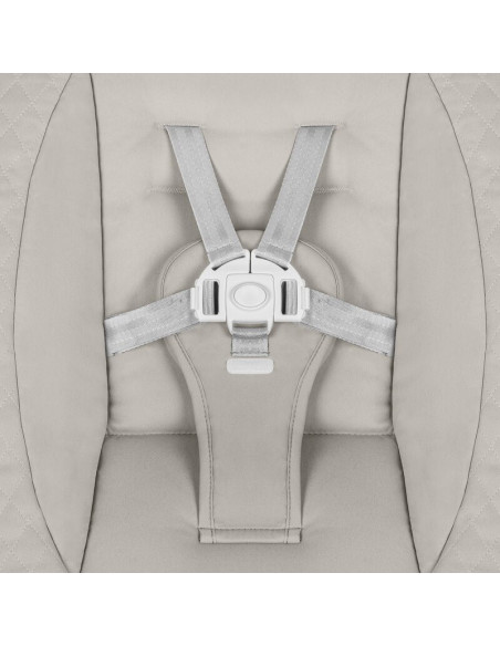 BN-LO-IRIS_BEIGE_SAND,Balansoar, Lionelo, Iris, 2 in 1, Rotire 360 grade, Electric, Cu 3 moduri de leganare, Cu 5 trepte de vite