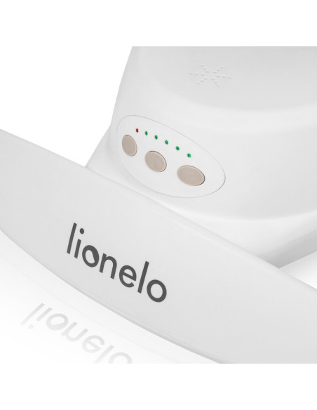 BN-LO-IRIS_BEIGE_SAND,Balansoar, Lionelo, Iris, 2 in 1, Rotire 360 grade, Electric, Cu 3 moduri de leganare, Cu 5 trepte de vite