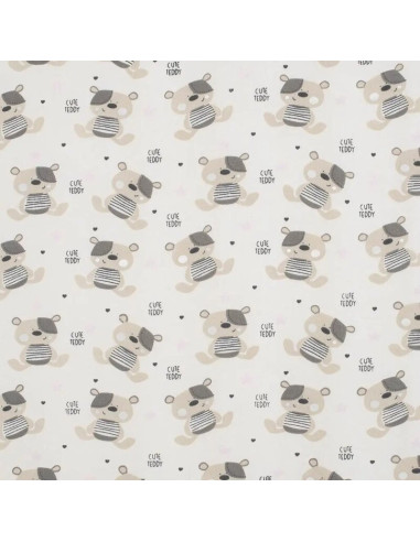 BN-53004,Saltea patut bebe, New Baby, Teddy Bear, Din spuma, Cu husa detasabila, 120x60x5 cm, 0 luni+, Multicolor BN-53004,Saltea patut bebe, New Baby, Teddy Bear, Din spuma, Cu husa detasabila, 120x60x5 cm, 0 luni+, Multicolor