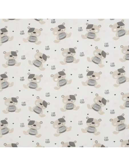 BN-53004,Saltea patut bebe, New Baby, Teddy Bear, Din spuma, Cu husa detasabila, 120x60x5 cm, 0 luni+, Multicolor BN-53004,Saltea patut bebe, New Baby, Teddy Bear, Din spuma, Cu husa detasabila, 120x60x5 cm, 0 luni+, Multicolor