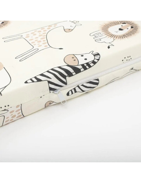BN-53004,Saltea patut bebe, New Baby, Teddy Bear, Din spuma, Cu husa detasabila, 120x60x5 cm, 0 luni+, Multicolor BN-53004,Saltea patut bebe, New Baby, Teddy Bear, Din spuma, Cu husa detasabila, 120x60x5 cm, 0 luni+, Multicolor
