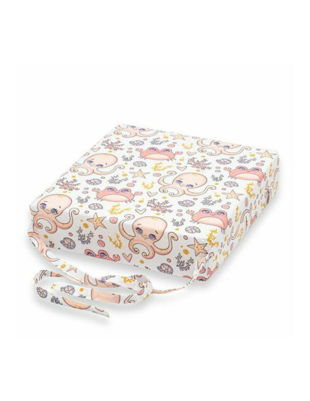 BN-55903,Pernuta inaltator, New Baby, Animale marine, Din spuma poliuretanica, Cu husa detasabila, Din bumbac, Grosime 8 cm, Roz BN-55903,Pernuta inaltator, New Baby, Animale marine, Din spuma poliuretanica, Cu husa detasabila, Din bumbac, Grosime 8 cm, Roz