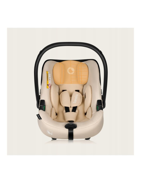 BN-LO-ASTRID_I-SIZE_BEIGE+BASE_BLACK,Scoica auto, Lionelo, i-Size Astrid, Include baza Isofix, 0-13 Kg, 40-87 cm, Cu maner si ca