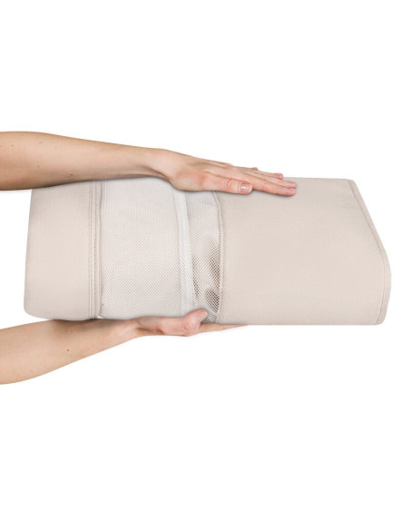 BN-LO-LEONIE_PLUS_BEIGE_SAND,Patut co-sleeper, Lionelo, Leonie Plus, Pliabil, Cu sistem de leganare, Cu setare unghiulara, Regla