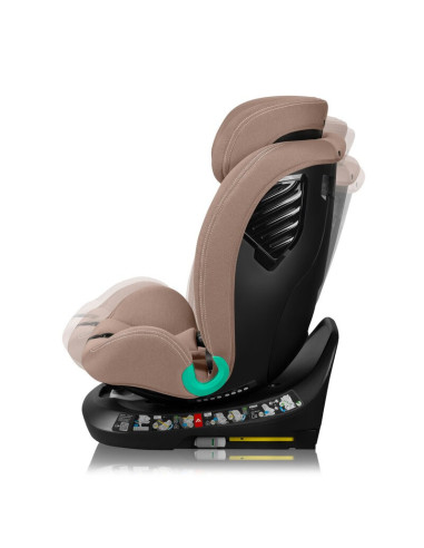 BN-LO-BASTIAAN_ONE_I-SIZE_BEIGE_SAND,Scaun auto, Lionelo, Bastiaan One i-Size, 4 in 1, Protectie laterala, Cu spatar inclinabil 